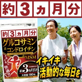グルコサミン&コンドロイチン180(約3ヵ月分/180粒)